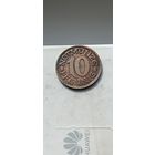 10 пфеннигов 1920 года (нотгельды) Германия Ахен. Медведь. 9