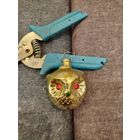 Все лоты с 1 Рубля. Елочная игрушка СССР. Сова.