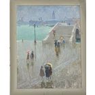 Козловский А.С "Дождь в Венеции", 2007г. Холст, масло. Размер с рамой 50х63 см.