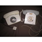 Дисковый телефон 2 шт.FE TAP 791 и VEB ГДР,времён СССР.С рубля.