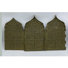 Старинный складень . Икона . конец 19-го века. Россия