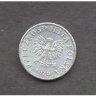 Польша. 1 грош  1949