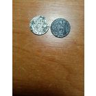 Монеты два солида Кристины 1660 года