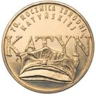 Польша 2 злотых, 2010 70 лет Катынской трагедии UNC