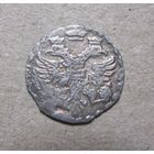 Алтын 1704 года, буквы БК