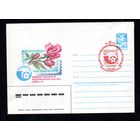 Художественный маркированный конверт СССР со спецгашением N 84-228 (24.05.1984) Всемирная молодежная филателистическая выставка "Младост-84"  Плевен 84