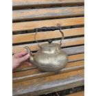 Винтажный чайник, латунь.