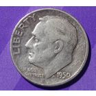 10 центов 1950  США
