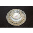 Фарфоровое чайное трио, клеймо, Германия.