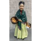 Фарфоровая статуэтка Продавец апельсинов. Royal Doulton. Англия. 1953 год. Высота 21 см