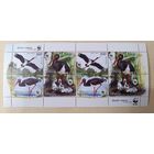Беларусь 2005 фауна WWF чёрный аист
