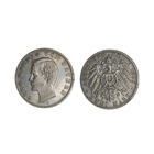 Шикарная монета 2 марки 1906 года Германия - Бавария Серебро В коллекцию Много лотов с рубля Лот 3