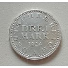 3 марки 1924 года Веймарская республика мд А Берлин