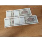 Банкнота UNC 500 рублей Беларусь 2000 год серия Вч, Вх,Еб, Ль, Ля