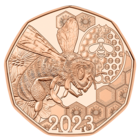 Австрия 5 евро 2023 Танец пчел UNC