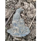 Бляха с патронной сумки.7-го полка пешей артиллерии.Франция. ( под реставрацию) с рубля