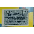 Нотгельд Германия 10 пфеннигов
