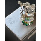 Мишка. Сваровски / Swarovski. Ретро. С рубля. Распродажа.