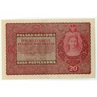 Польша, 20 марок польских 1919 год.