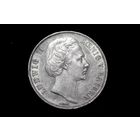 Талер 1871 г. Бавария (Германия), Людвиг II. "Победа Германии во Франко-прусской войне". Кабинетная патина, пореже!