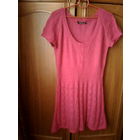 Розовое платье туника,42-44 р