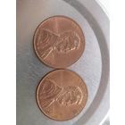 1 цент США 1996 года  буква D лот 6