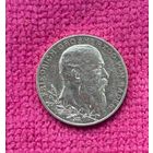 2 марки 1902 Баден 50 лет правлению Фридриха I