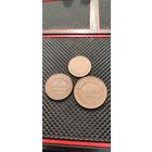 Медные монеты 1 , 2 , 3 копейки 1915 год . Сохран !!!(UNC)