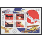 Авиация Самолеты - 80 лет Королевским ВВС Хищные птицы Гренада Гренадины 1998   MNH