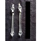 Висюльки подвески для люстры бра светильника 2 шт одним лотом