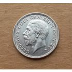 Великобритания, шиллинг 1929 г., серебро 0.500, Георг V (1910-1936)