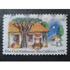 США 1977 200 лет штату Калифорния