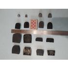 Набойки для обуви новые 8 пар.