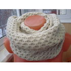 Шерстяной шарф снуд