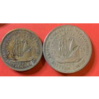 Британские Карибы 2 монеты