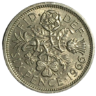 Великобритания 6 пенсов, 1966