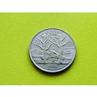 США. 25 центов (квотер, 1/4 доллара) 2001 D. Вермонт. Серия "50 штатов" ("Штаты и территории").