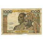 Восточно-африканские штаты 1000 франков