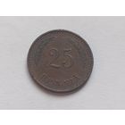 Финляндия 25 пенни 1941 г.