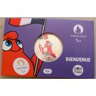 Франция. 50 евро, 2023.  Олимпиада 2024г. Добро пожаловать.