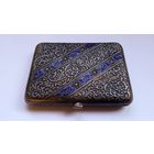 Портсигар артель Санитас Одесса СССР с эмалями