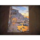 Картина Холст дублирован на картон Н/Х.С рубля.