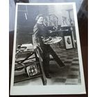 Репин в мастерской