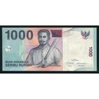 Индонезия 1000 рупий 2011 г. Р141k. Серия WUC. UNC