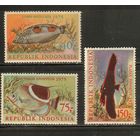 Индонезия-1975(Мих.827-829) , **  , Морская Фауна , Рыбы, (полная серия)