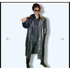 Плащ кожаный, р.54