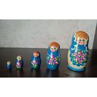 Матрёшки деревянные 5 штук