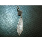 Серьга старинная серебро