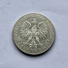 Монета СЕРЕБРО Польша 10 злотых 1933 год Ядвига ОТЛИЧНЫЕ