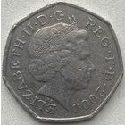 Великобритания 50 пенсов 2000 г.